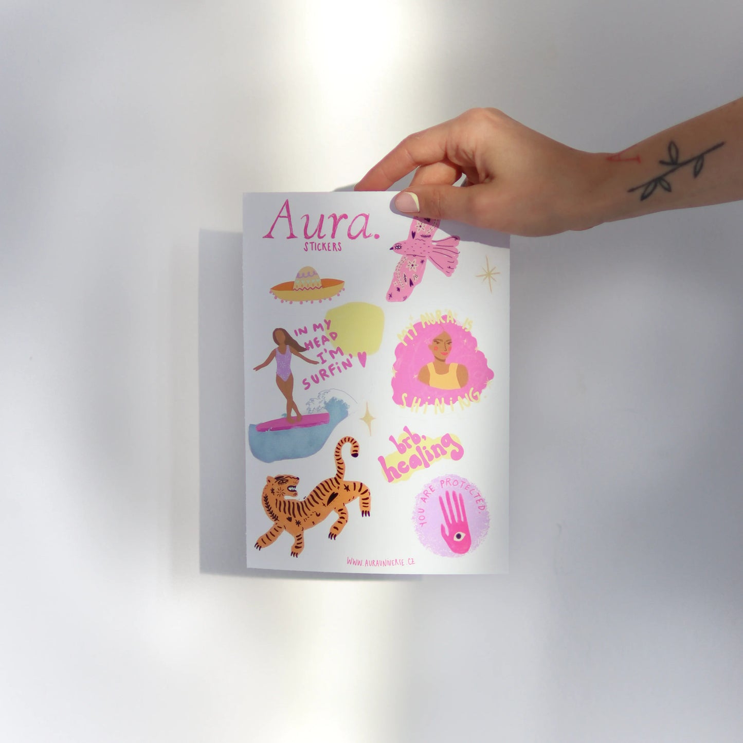 Aura. stickers 'Mexico vibeees'