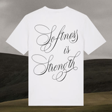 Oversized tee * Softness is Strength tričko
